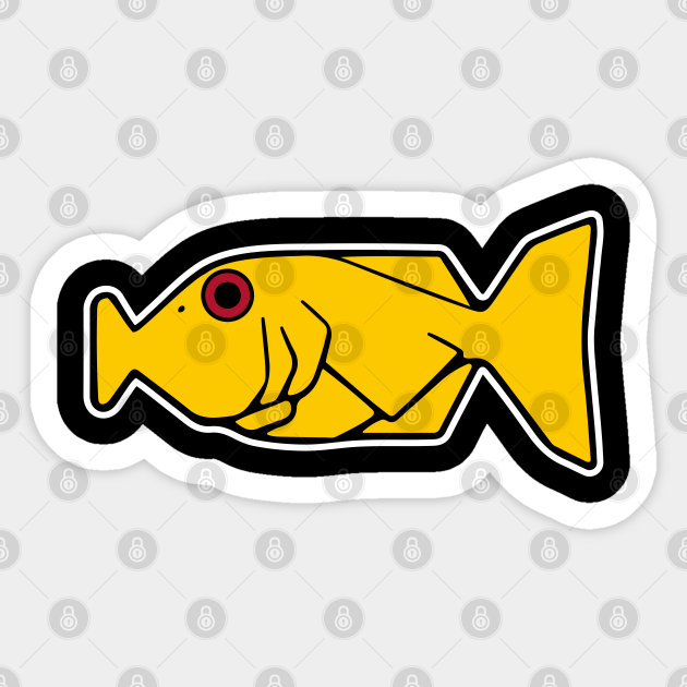 Babel Fish Hitchhikers Guide Hitchhikers Guide To The Galaxy Sticker TeePublic